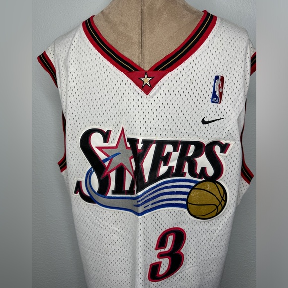 Nike Sixers Iverson 3 Jersey, XL - Picture 2 of 7